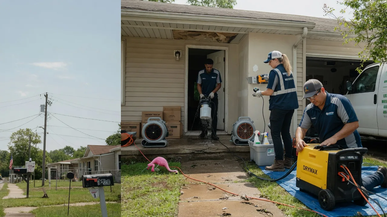 Storm Damage Water Removal in Winchester, TN near me